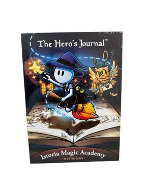 The Hero's Journal Legend of Istoria Mystic Blue by Nick Logan Vitellaro NEW